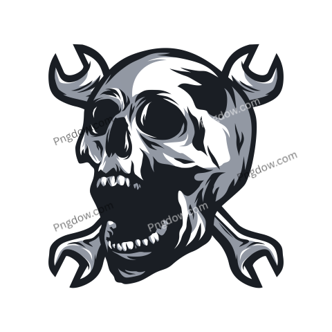 Calavera en el sombrero de panamá Vector Gratis (23)