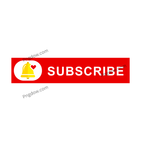 Premium Youtube subscribe Png Button for Free Download, (4)