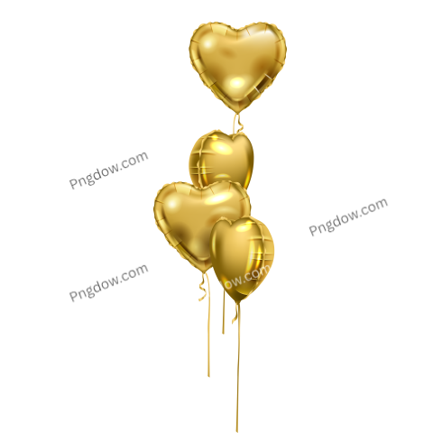 Gold Balloons PNG Transparent, Gold Balloon, Balloon Clipart, Golden ...