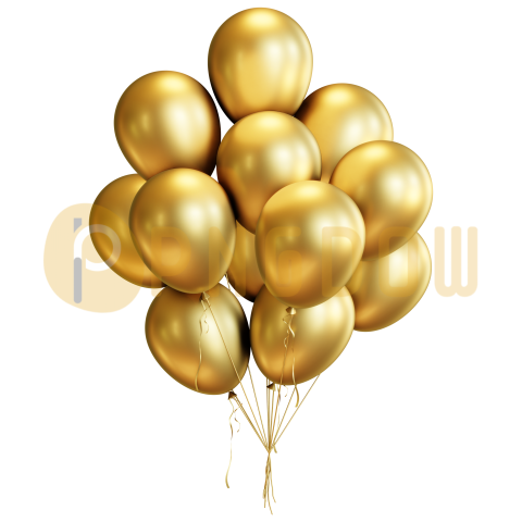 Gold Balloons PNG Transparent, Gold Balloon, Balloon Clipart, Golden, Balloon Pictures PNG Image For Free Download (32)