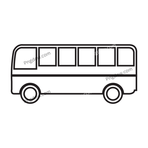 Bus Png transparent for Free Download (3)