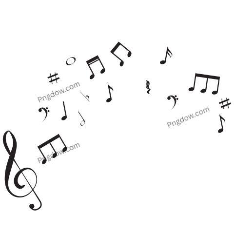 Music notes Png Transparent For Free Download, Music notes png (58)