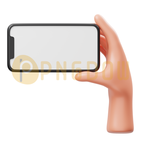 Holding Phone 3D Icon