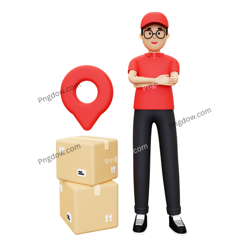 3d delivery service Png for Free