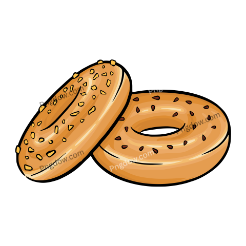 Bagel Png transparent background for free Download (15)