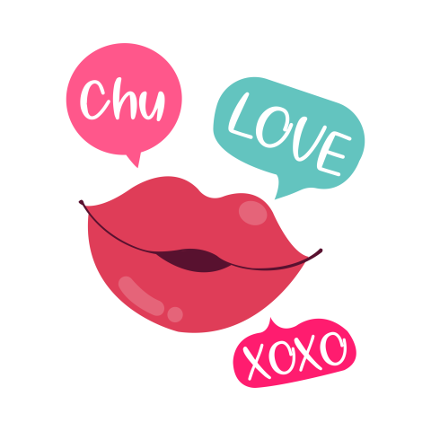 International Kissing Day Transparent Background for, Free Vector, (39)