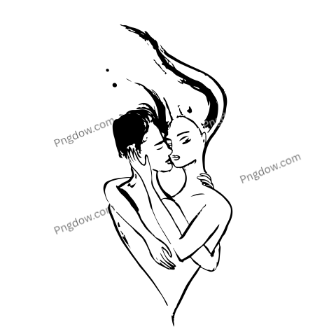 International Kissing Day Transparent Background for, Free Vector, (25)
