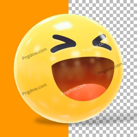3d emoji happy PSD, Free Vector