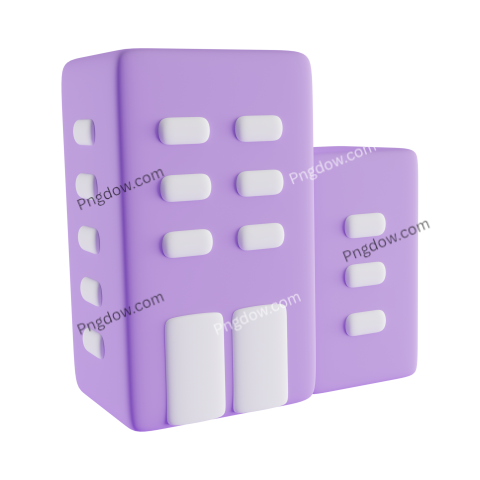 Company 3d icon transparent Background for free