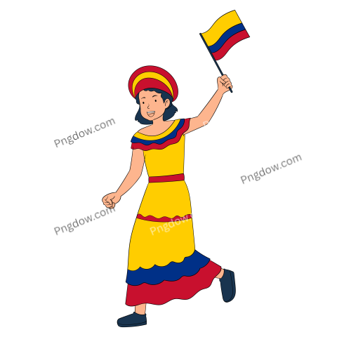 Independence Day of Colombia, for Free Download