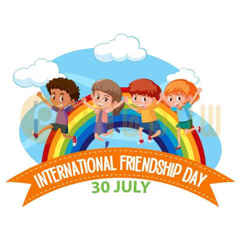Celebrate International Friendship Day With People, with a Free Transparent Background Image, (3)