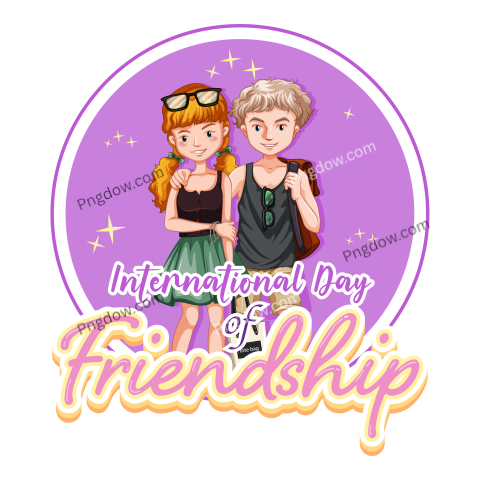 Celebrate International Friendship Day With People, with a Free Transparent Background Image, (23)