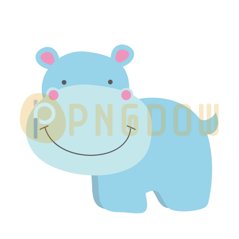 Get a Free Transparent Background Image of a Hippo (11)