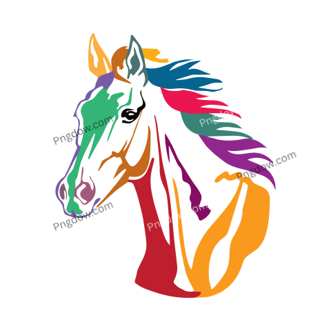 Horse head png transparent background image for Free Download