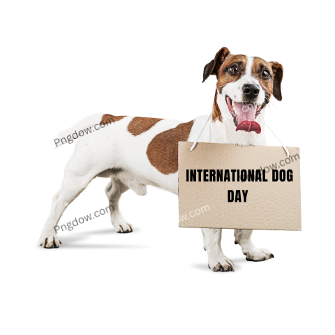 international dog day transparent Background