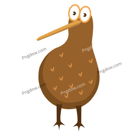 Kiwi bird Png transparent Background image free, (28)