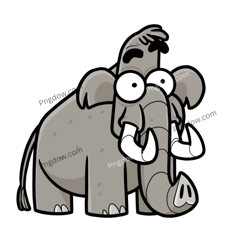 Mammoth Png transparent Background, free illustration, (14)