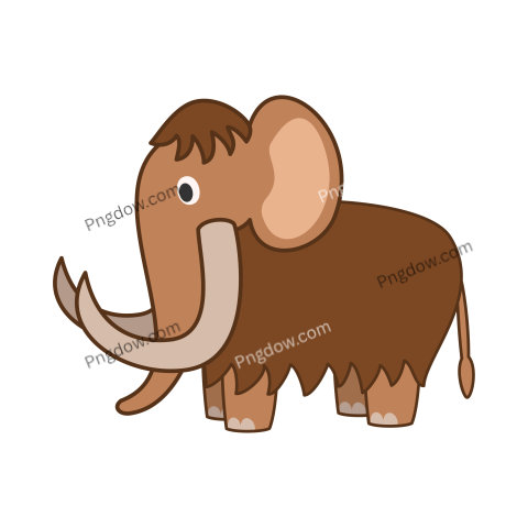 Mammoth Png transparent Background, free illustration, (19)