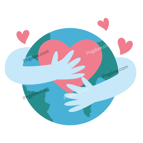 Simple Illustration International Day of Peace, make image transparent