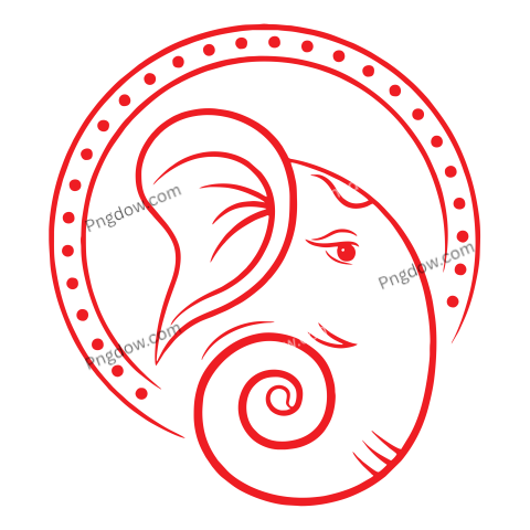Happy Ganesh Chaturthi Png for Free, (4)
