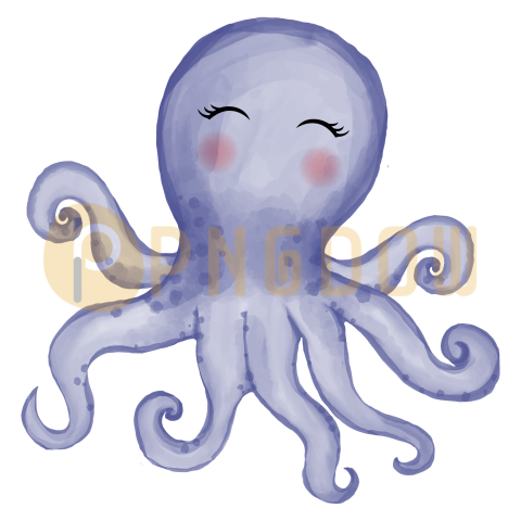 Octopus, png, transparent background for Free, (8)