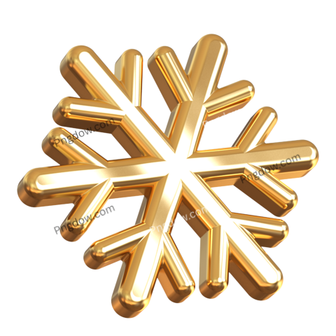 3D Christmas Snowflake