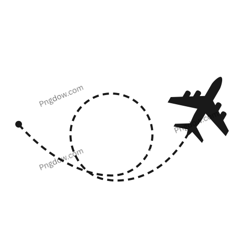 World Travel and Tourism Concept  Airplane Flying above World Map  Vector Illustration