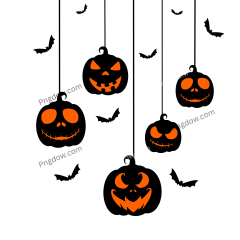 Halloween Hanging Pumpkins