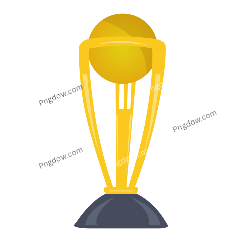 World Cup Trophy, Illustration, Vector on a White Background