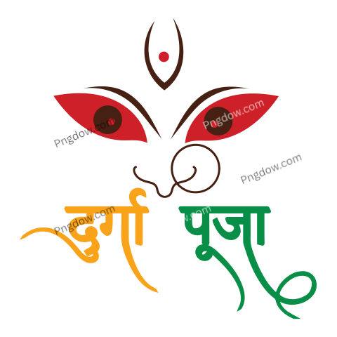 Durga Puja Illustration