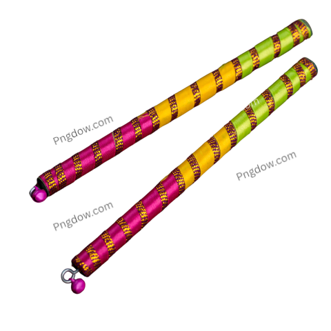 Garba Stick Dandiya Raas Dance Festival Happy Navratri Png Image
