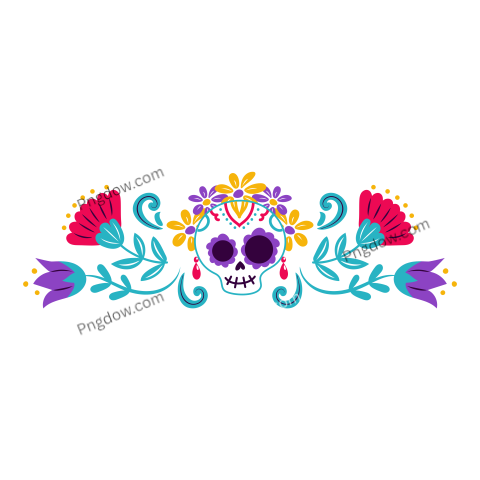 Day of the Dead Dia de Muertos Catrina, the garbancera skull, the festive skeleton, Mexican folk flowers, the bony dancer Vector illustration in vintage style For poster, postcard, banner, design
