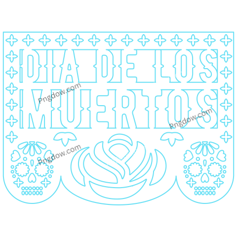 Dia De Muertos 06 Neon