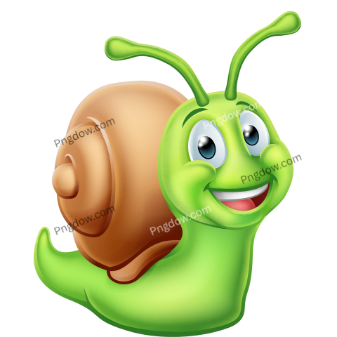 Snail Cartoon Character