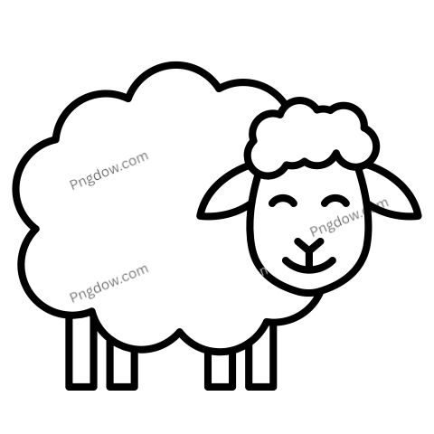 Sheep line icon