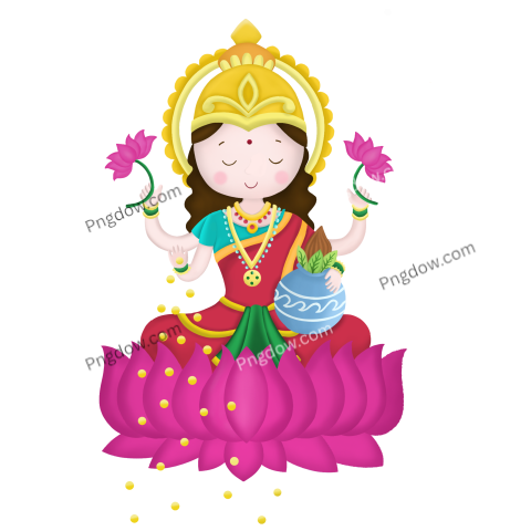 Laxmi Ji Illustration