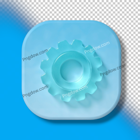 3D Gradient Small Fresh Icon
