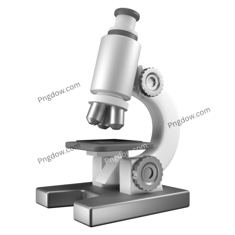 Microscope 3D illustration free
