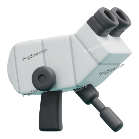 Colposcope 3d render icon illustration
