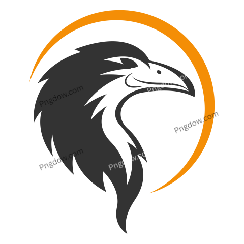 Raven logo icon design Png image