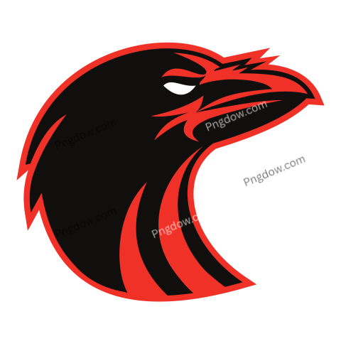 Angry Raven Head Icon
