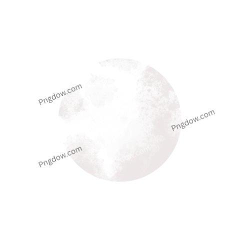 Full Moon Glowing transparent background free