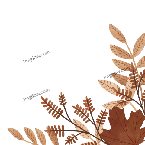Autumn Fall Leaves Frame, free image