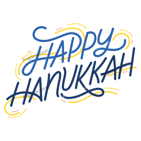 Happy Hanukkah PNG