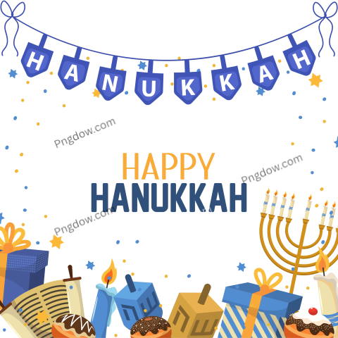 Hanukkah png transparent background