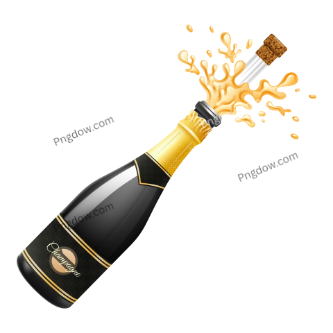Champagne PNG image for free download