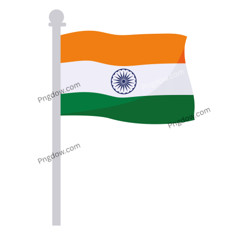 Indian flag illustration Png image