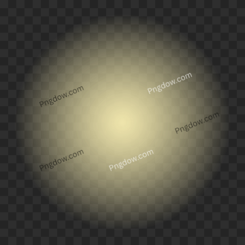 Glowing Yellow Dot Light