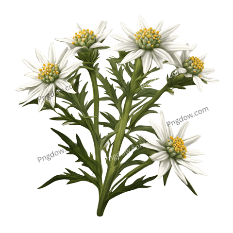 Edelweiss PNG image with transparent background