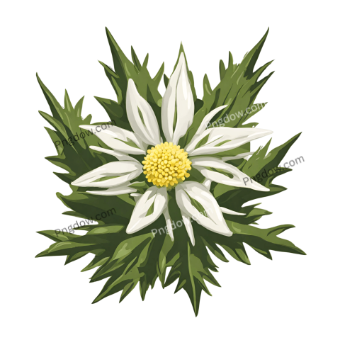 High resolution Edelweiss PNG
